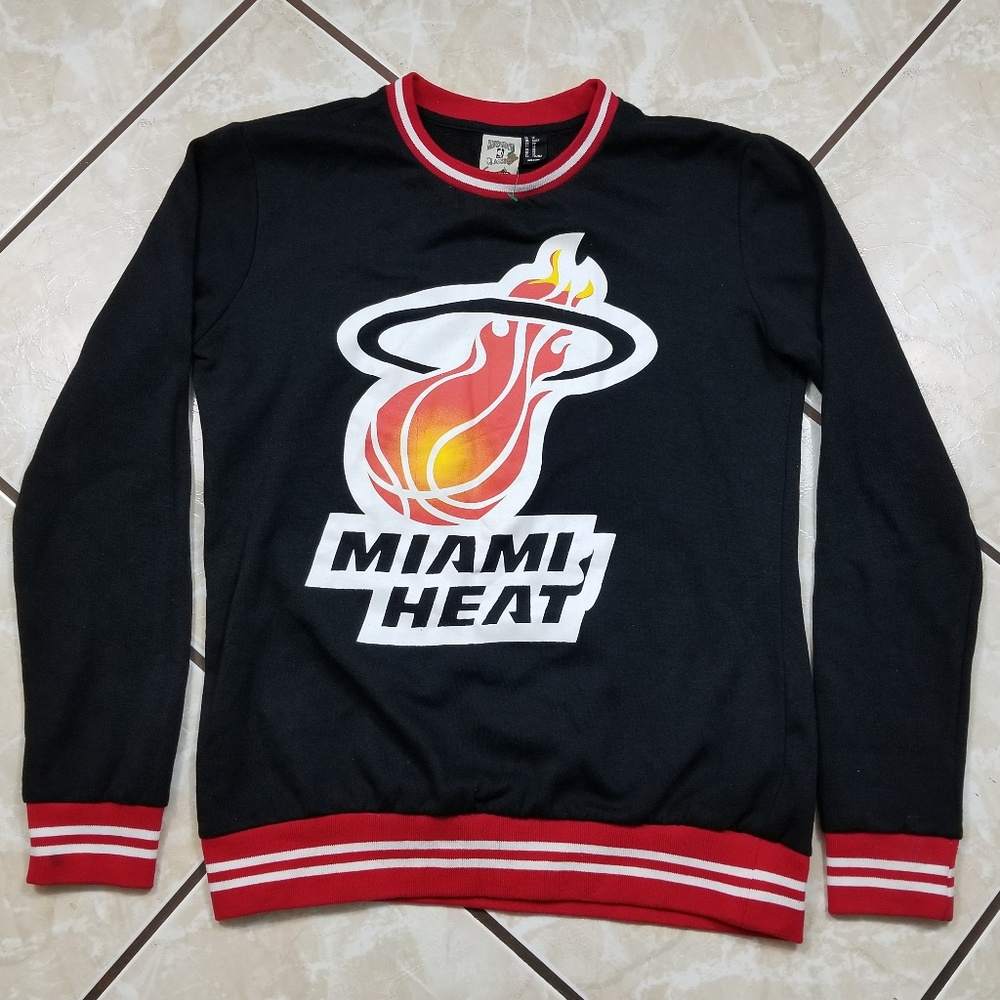 Miami Heat Hardwood Classics NBA Sweater Size XS